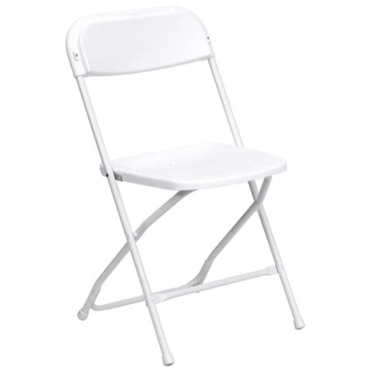 White Plastic Folding Chairs White Plastic Folding Chairs